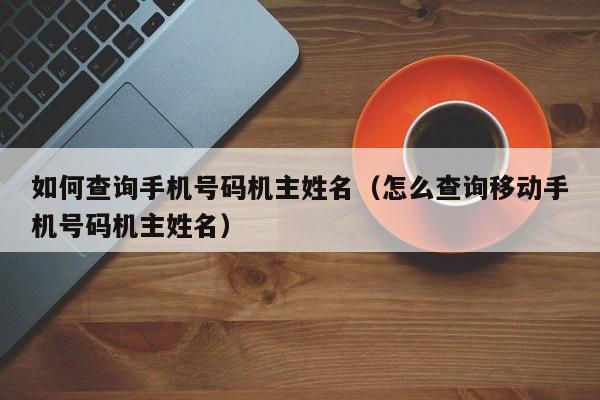 如何查询手机号码机主姓名（怎么查询移动手机号码机主姓名）