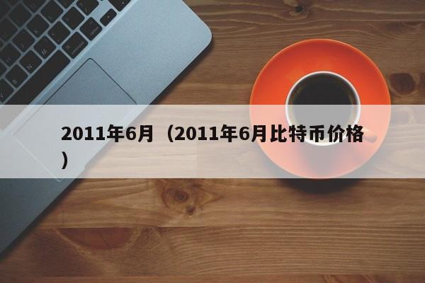 2011年6月（2011年6月比特币价格）