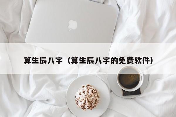 算生辰八字（算生辰八字的免费软件）