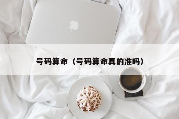 号码算命（号码算命真的准吗）