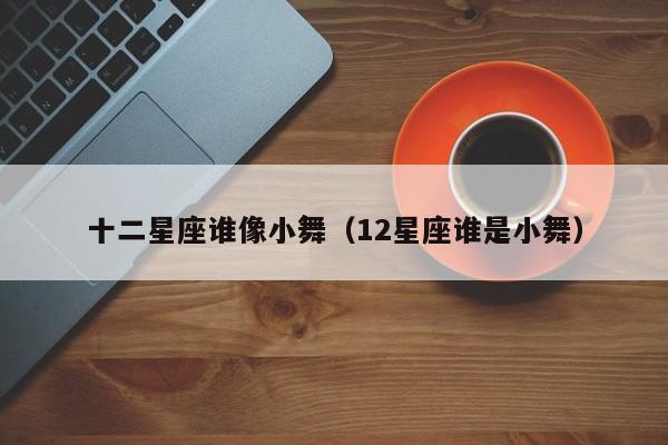 十二星座谁像小舞（12星座谁是小舞）